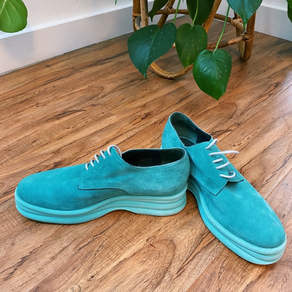 *Never Worn* lace up Dries Van Noten platforms